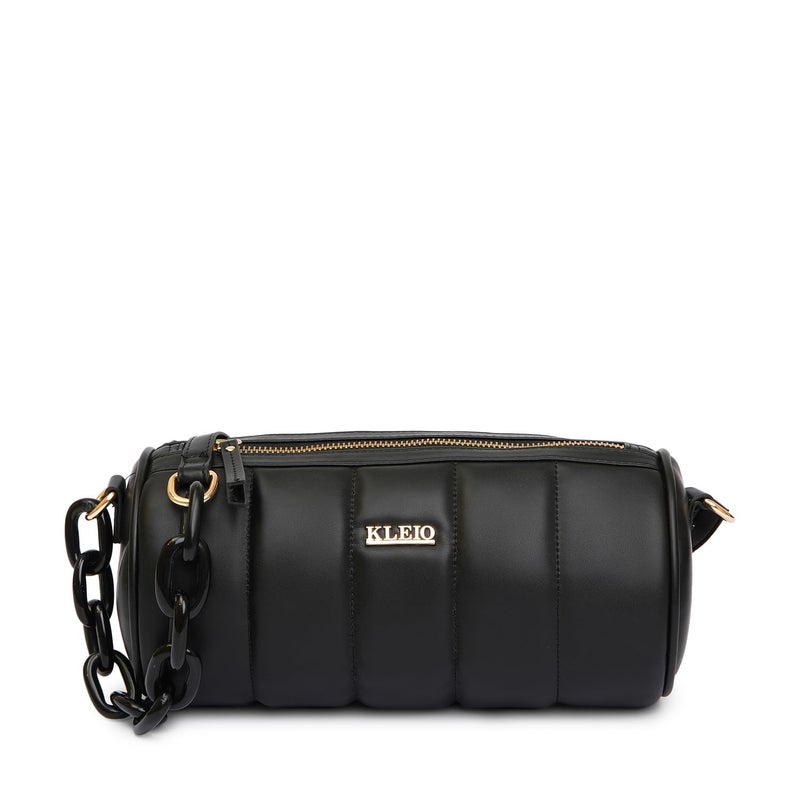 KLEIO Vegan Leather Quilted Crossbody Sling Bag for Women and Girls - Image 1